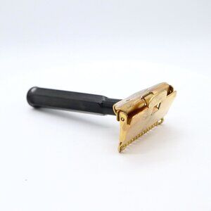 Vtg Gem Junior Bakelite Handle Single Edge Safety Razor Brooklyn, NY Pat 1912 b